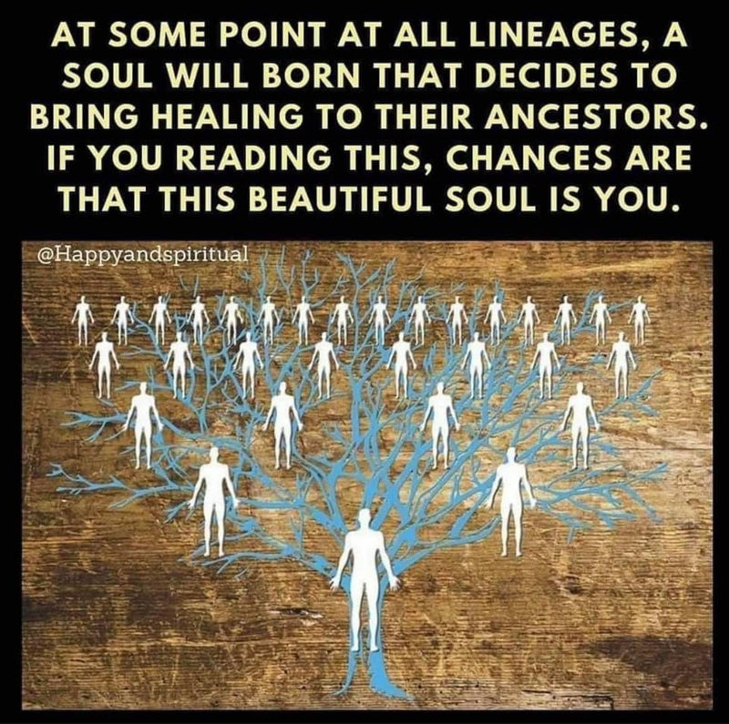 Inherited trapped emotions released through Emotion Code